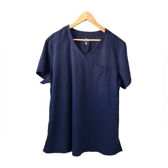 Med Couture MC Touch Women V Neck Tuck In Top Scrub MC7448 Size 2XL NEW - Picture 1 of 8